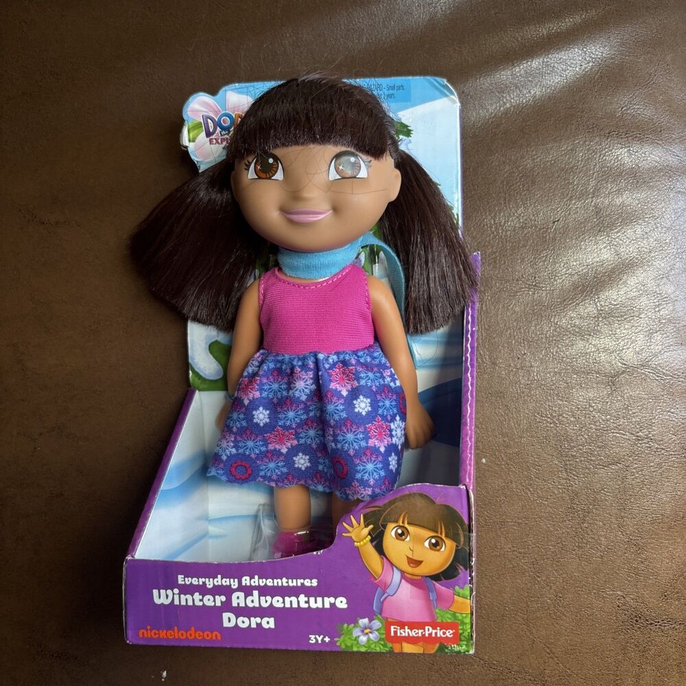 Dora The Explorer Everyday Adventures Winter Adventure Dora Doll Fisher Price